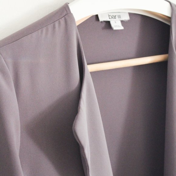 Nordstrom x Bar III Long Line Open Blazer Cardigan with Pockets - SMALL - Picture 2 of 5